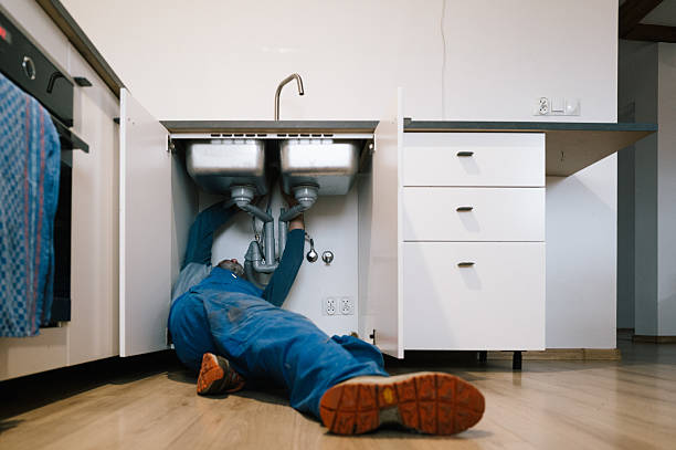 Professional Plumbing technician working in West Babylon, NY